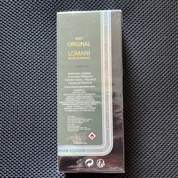 LOMANI Pour Homme Eau de Toilette Paris 100ml 3.3fl oz. Original packaging - Picture 4 of 4
